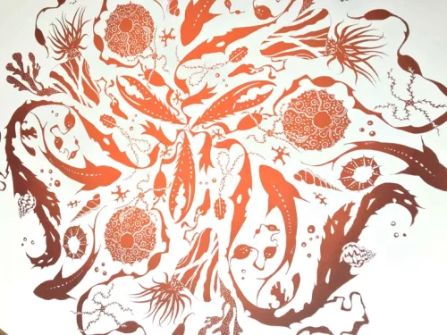 Mare marginis- hand pulled screen print edition of 30